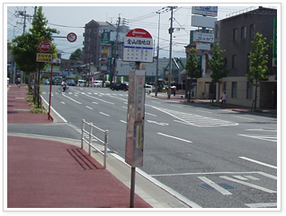 西鉄バス金山駅北口バス停